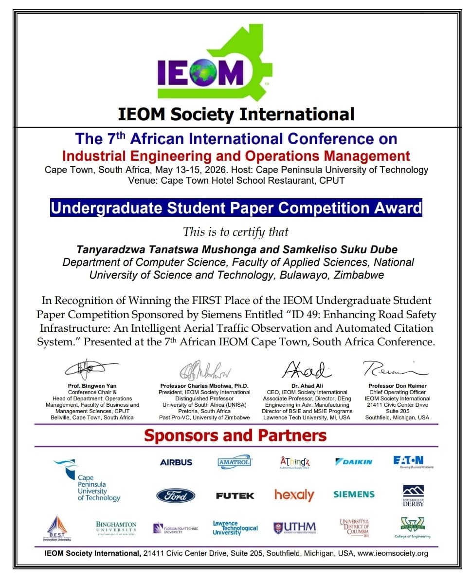 Best Paper Award