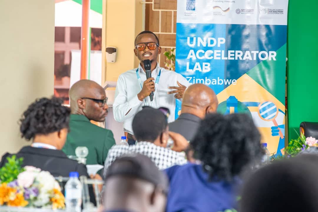 Pitching at ZITF Innovators Forum 2023